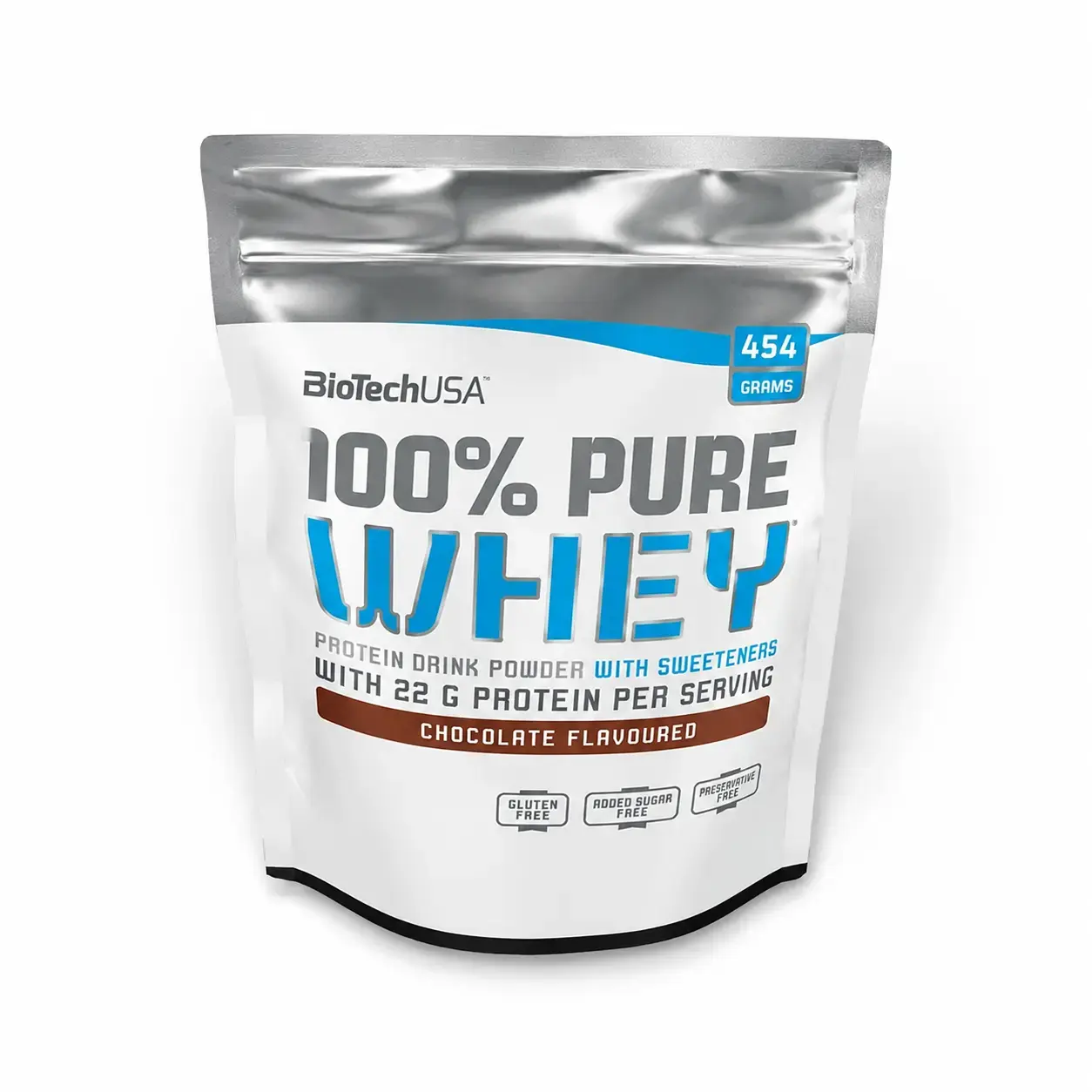 BQ BioTechUSA 100% Pure Whey Chocolate 454 g