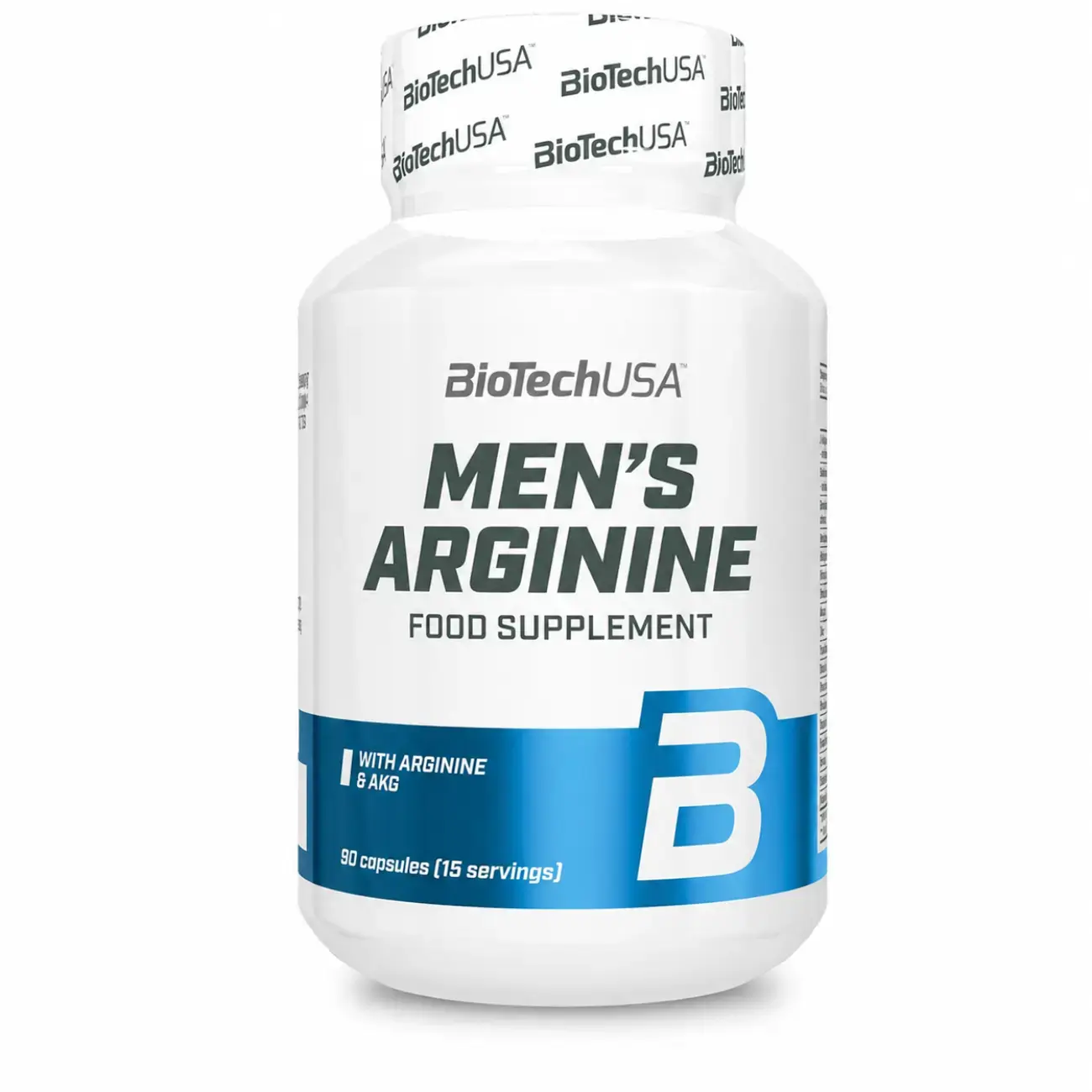 BQ BioTechUSA Men‘s Arginine, 90 Capsules