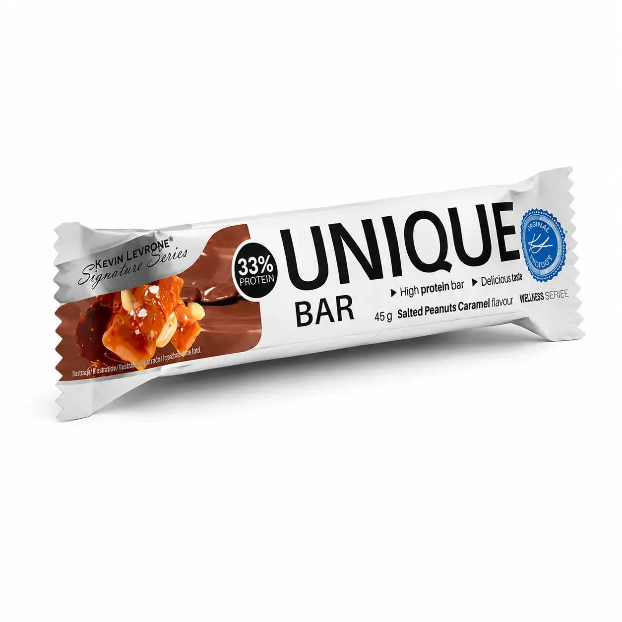 BQ Kevin Levrone Unique Bar 24 Bars Caramel