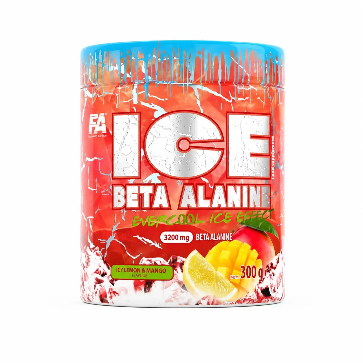 БАД FA ICE Beta Alanine, Icy Mango & Lemon, 300 г