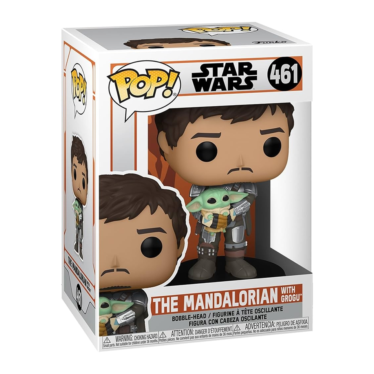 Фигурка FUNKO POP! Mando Holding Child