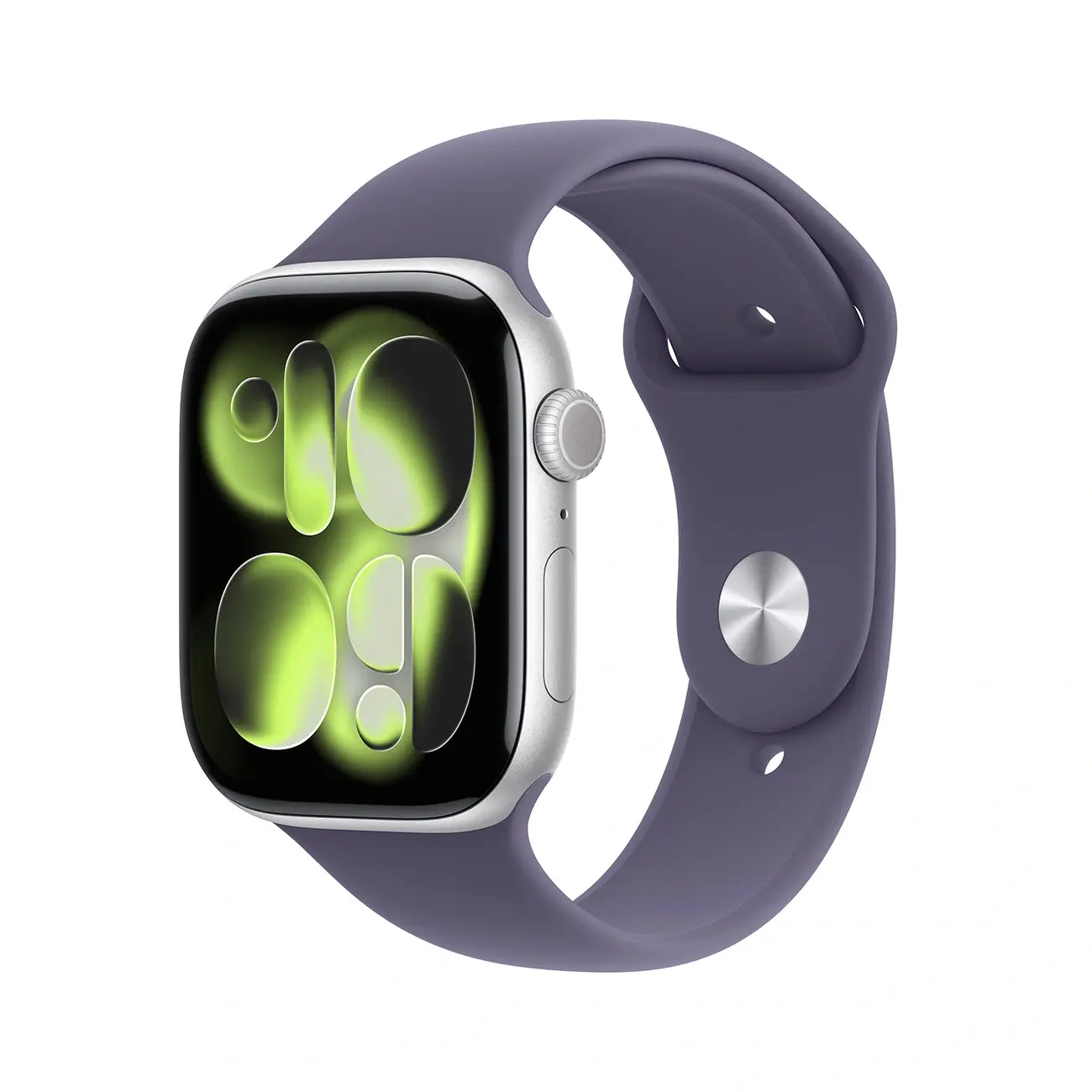 Smart soat Apple Watch Series 11 46mm GPS Silver Aluminum Sport Band Purple Fog