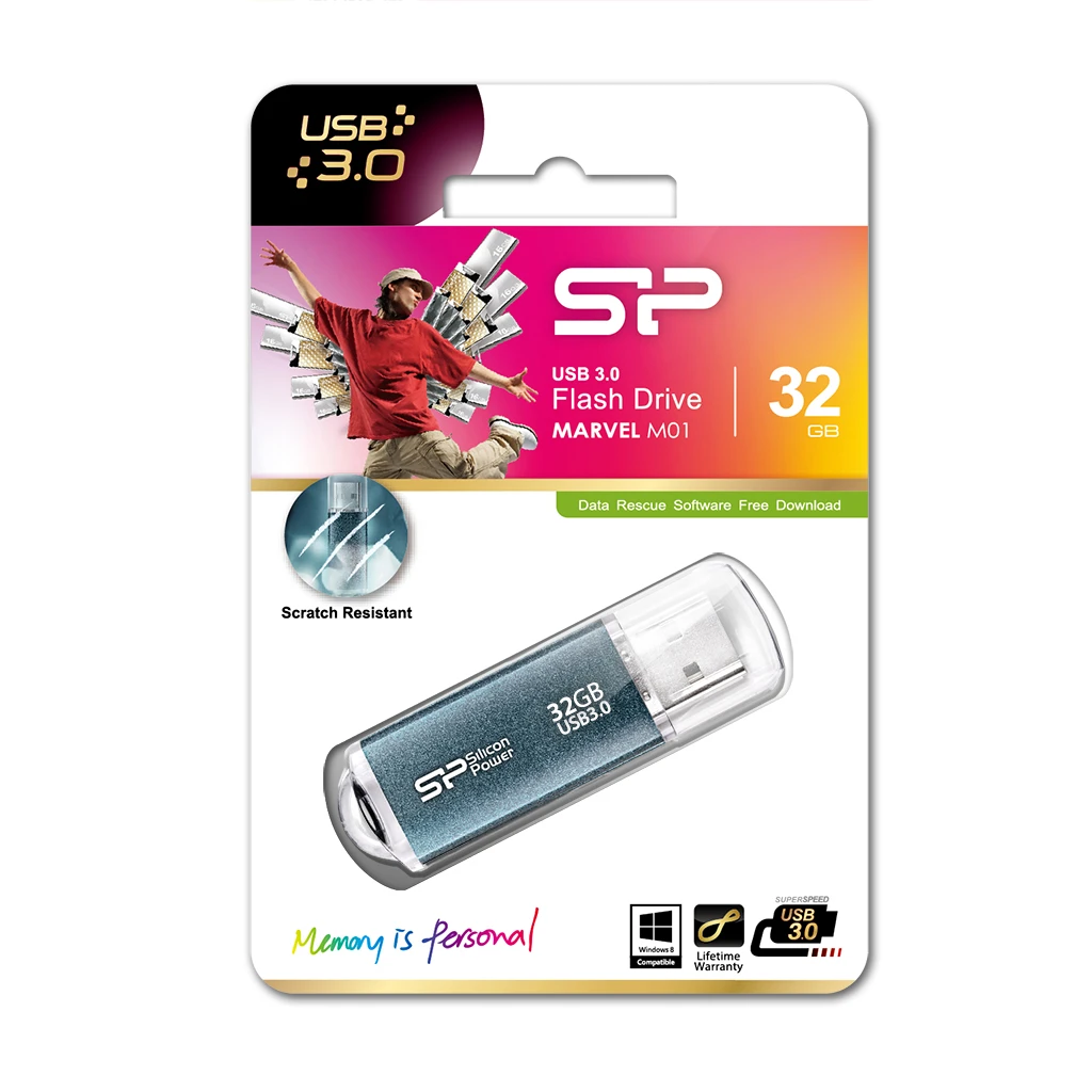 Flesh xotira USB Silicon Power Marvel M01 32GB