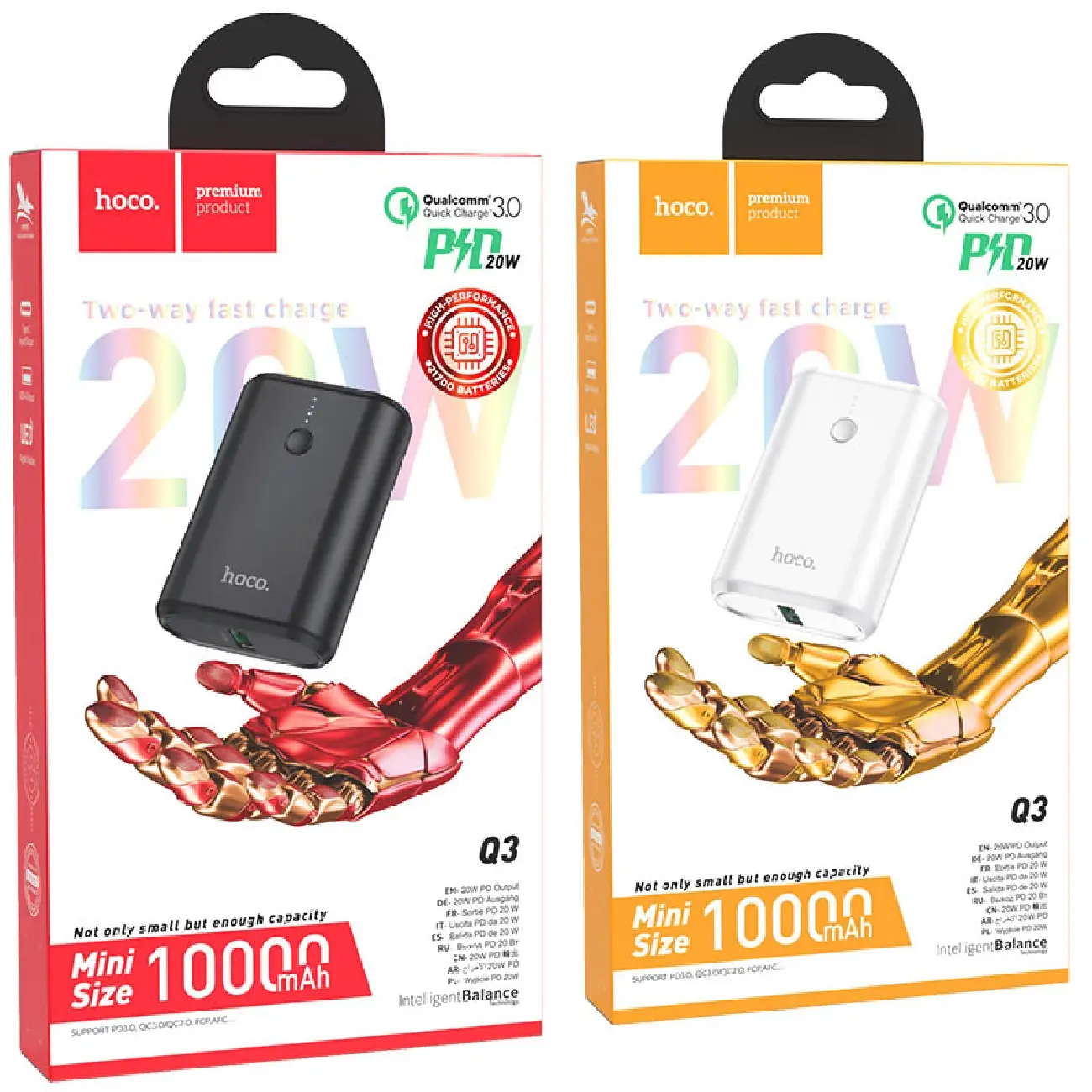 Powerbank HOCO Q3 10000MAH 20W MINI SIZI
