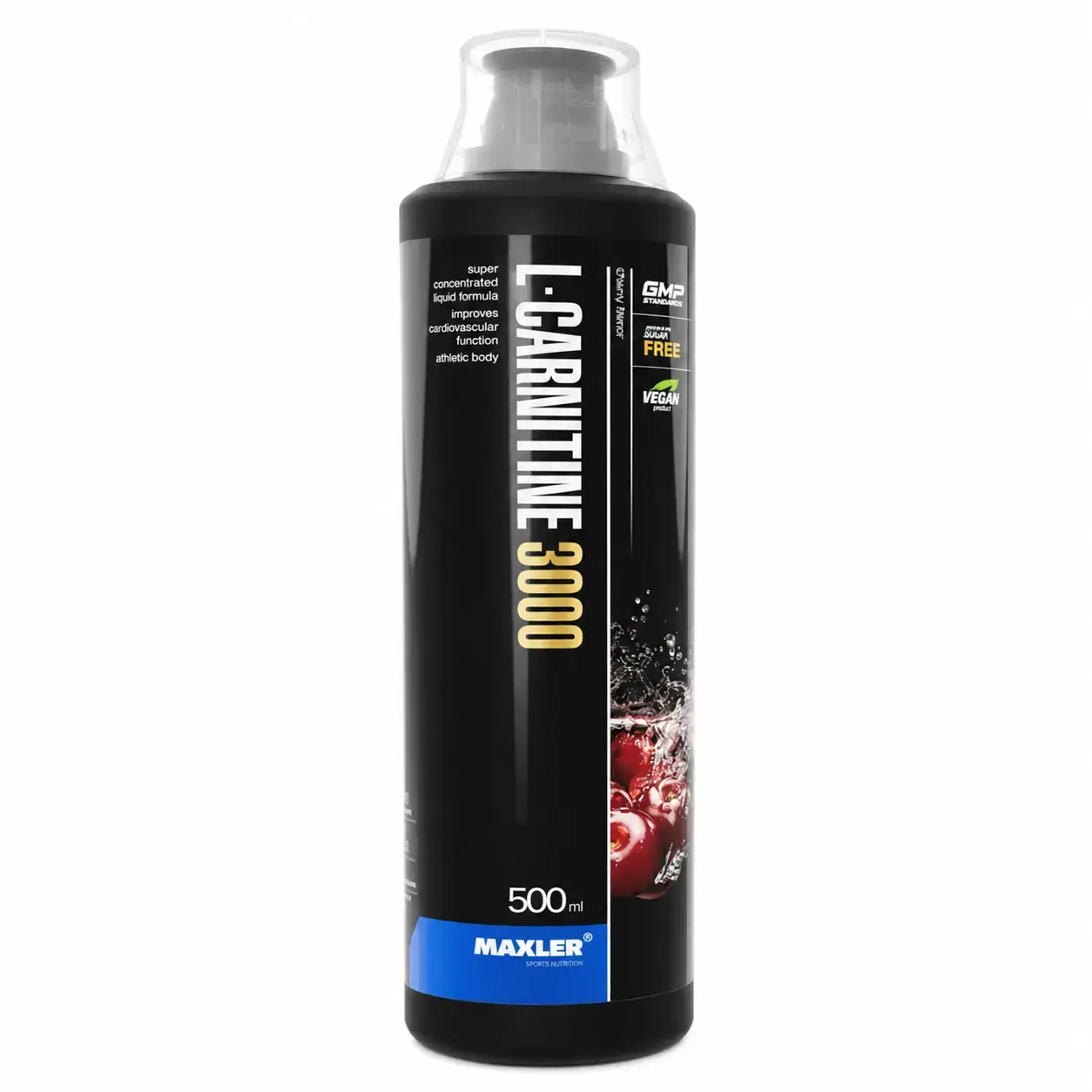 BQ Maxler L-Carnitine 3000, Cherry, 500 ml