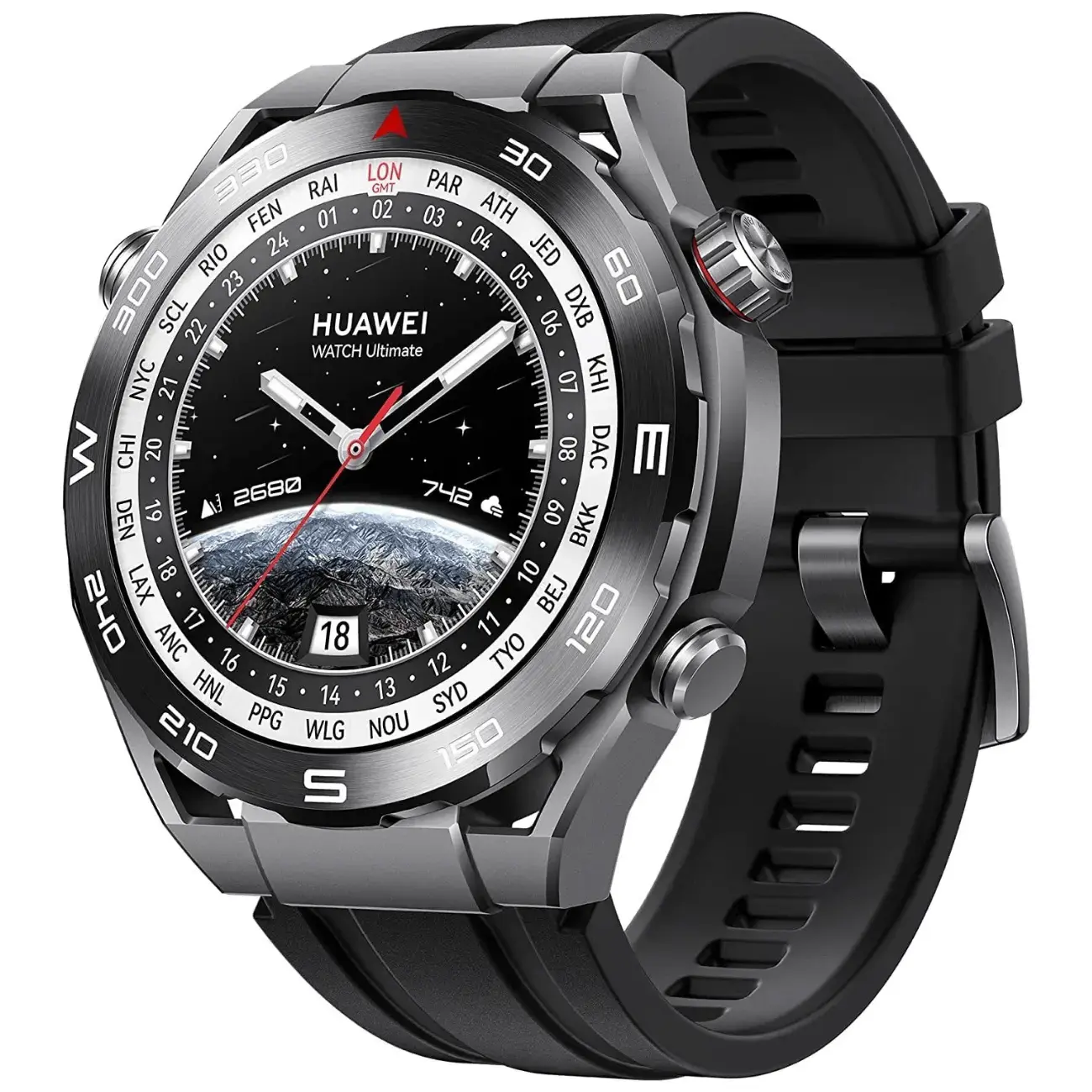 Smart soat Huawei Watch Ultimate Black rubber