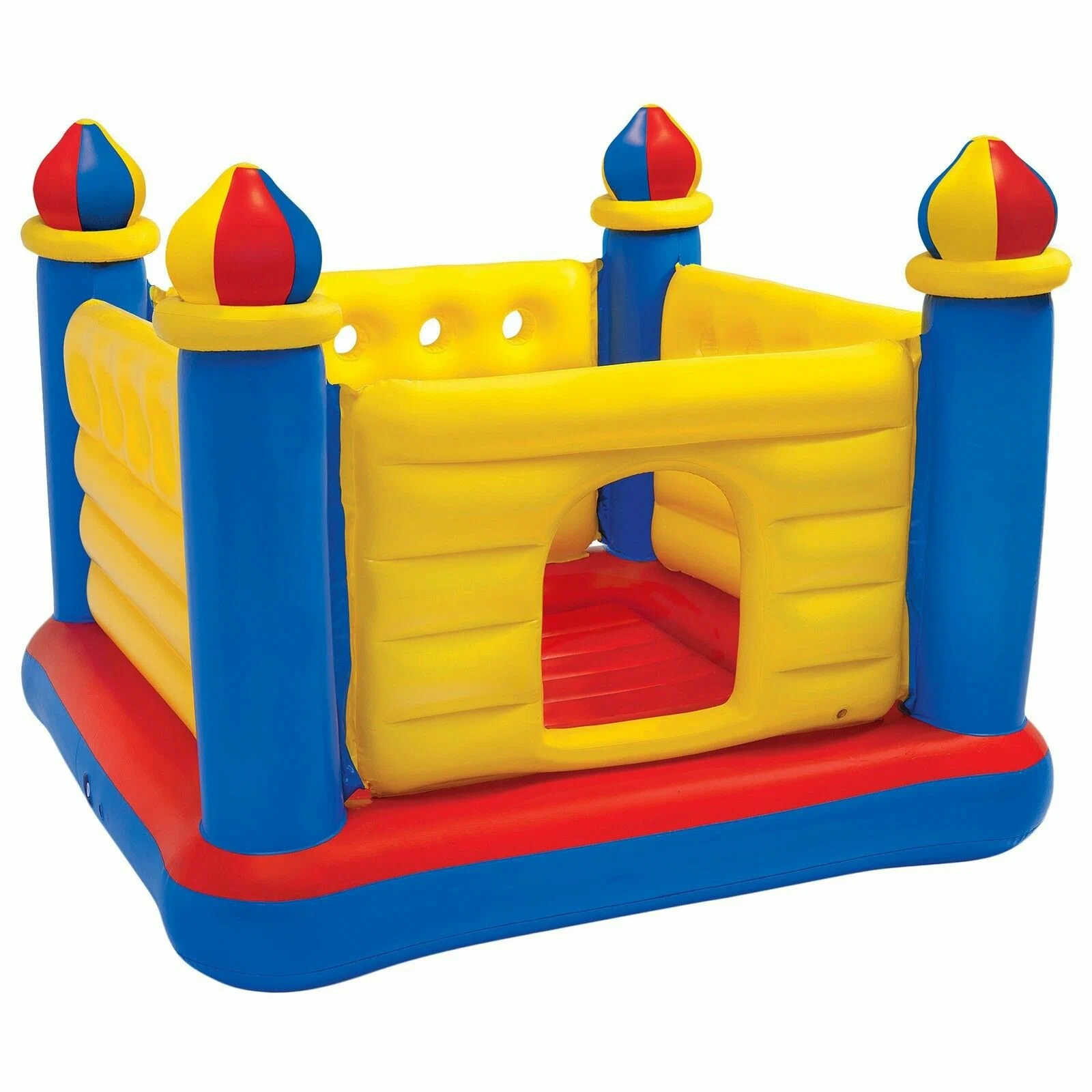 Игровой центр-батут INTEX 175х175х135см ”Замок” с окном, 3-6 лет