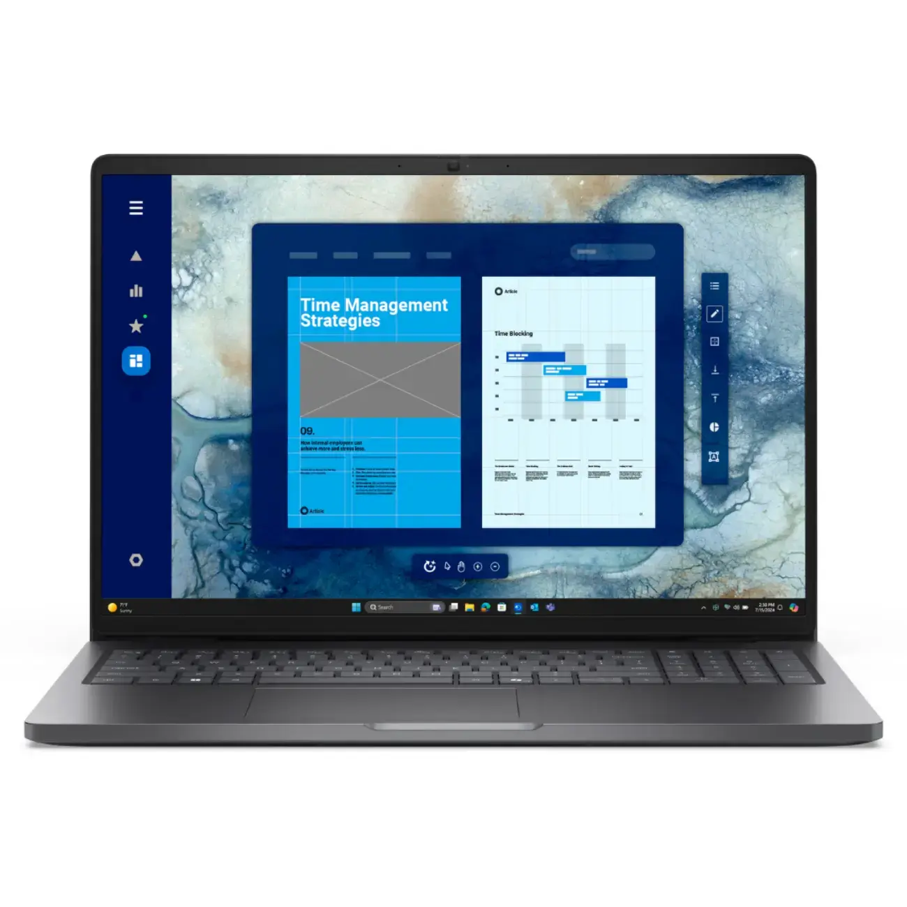 Ноутбук Dell Pro 16 PC16250 Intel Core 5-120U 8GB/512GB 16” FHD+ IPS Black
