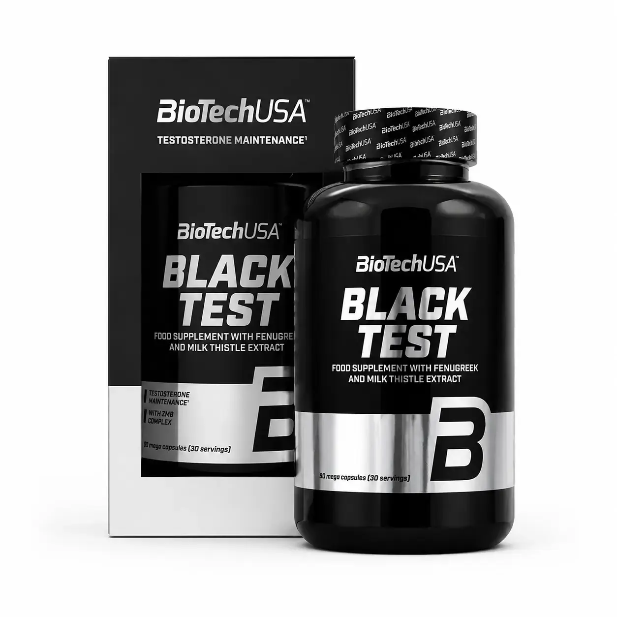Тестостероновый бустер Black Test BioTechUSA 90 Caps (30 srv)