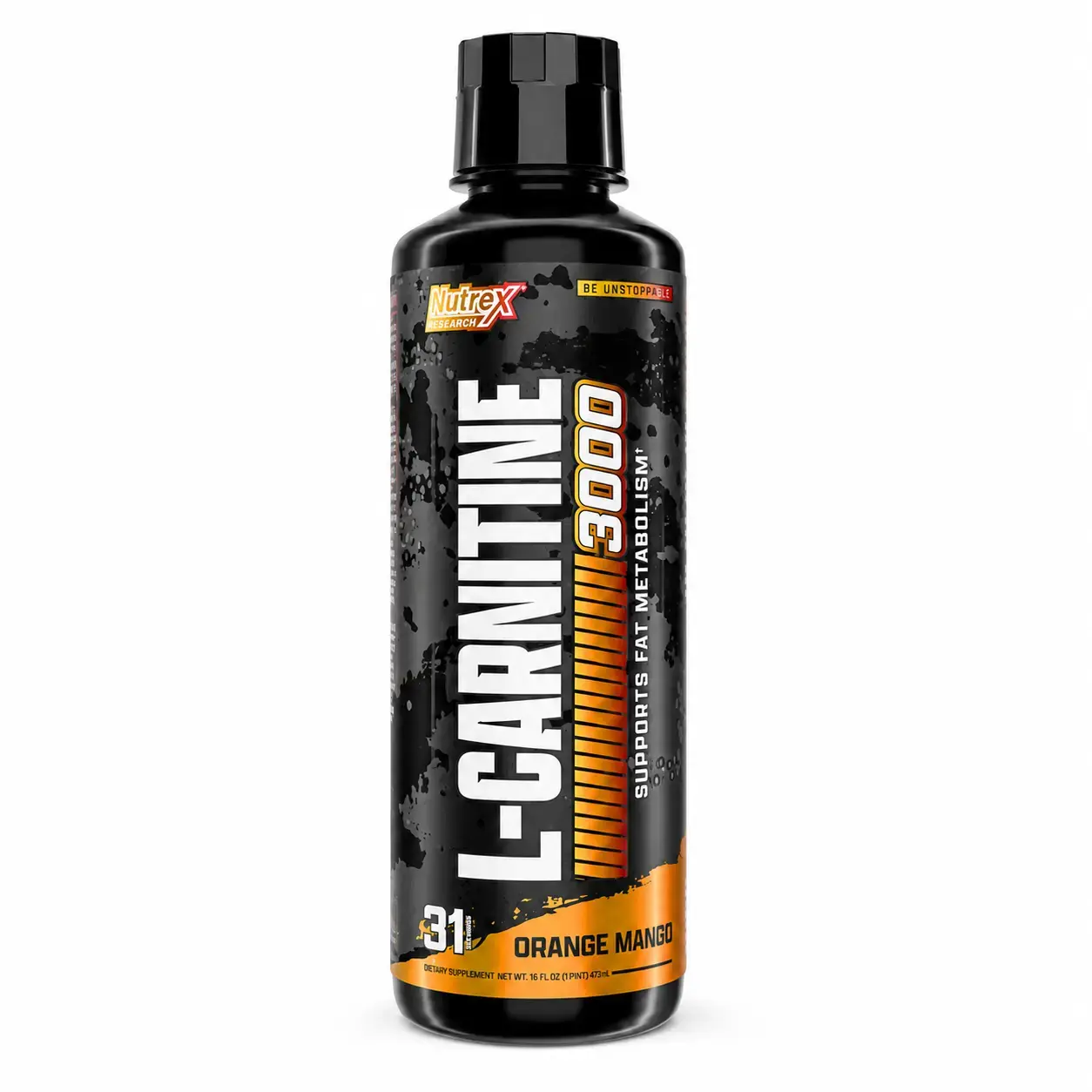 L-karnitin L-Carnitine 3000 Nutrex (Orange Mango) 465 ml