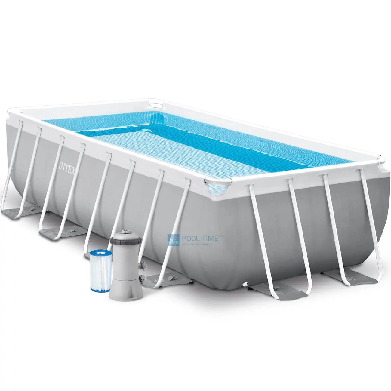 Каркасный бассейн INTEX Prism Frame 400х200х100см, 6836л