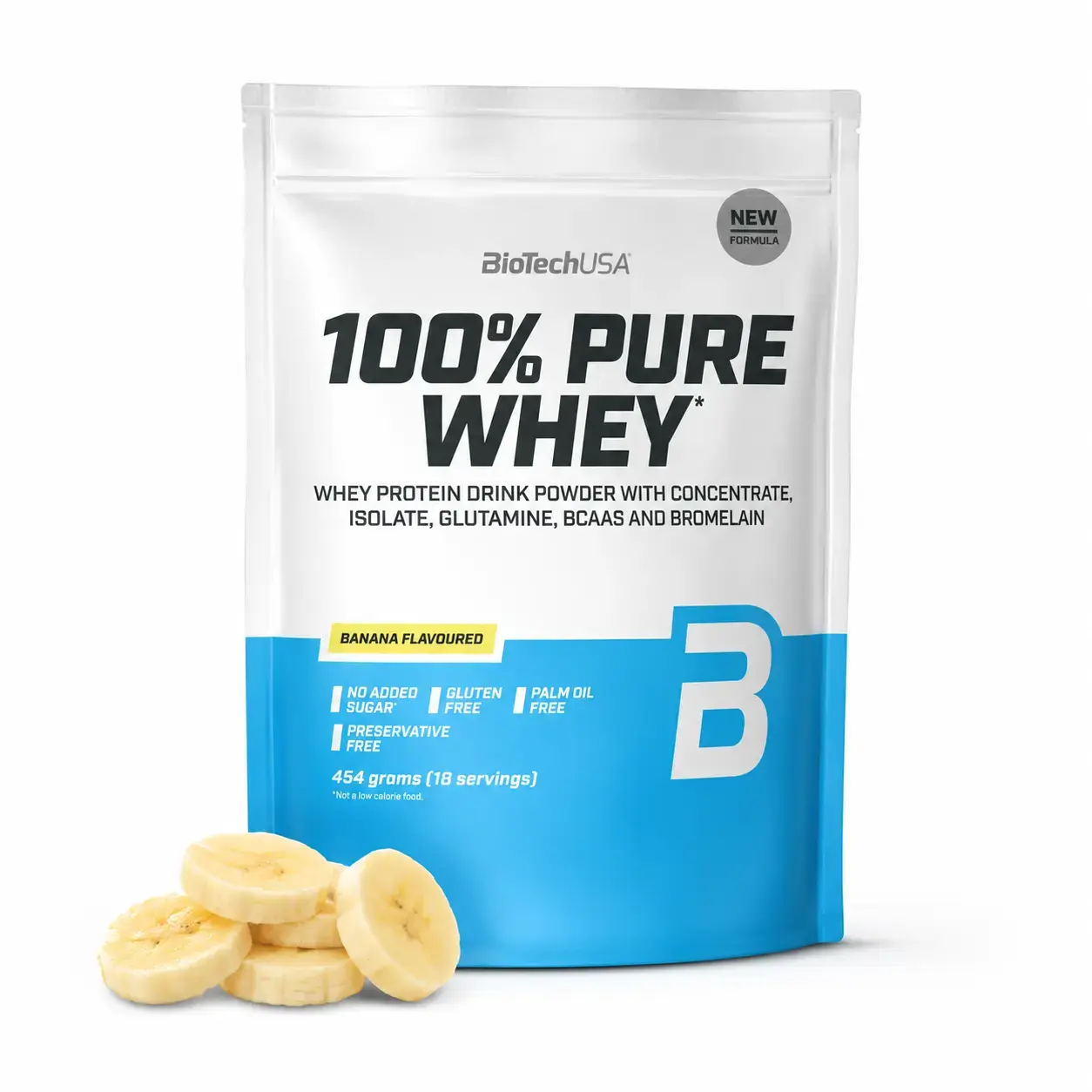 БАД BioTechUSA 100% Pure Whey Banana 454 g