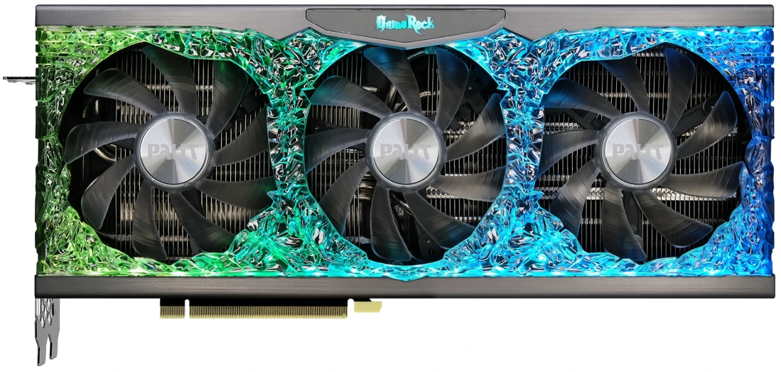 Видеокарта Palit - 8GB GeForce RTX3070 GAMEROCK GDDR6 256bit 3-DP HDMI (NE63070019P2-1040G N-LHR)