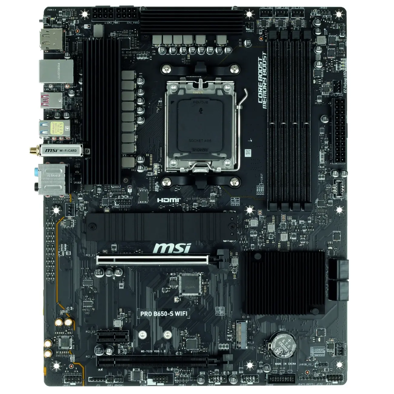 Материнская плата MSI AMD AM5 PRO B650-S WIFI DDR5