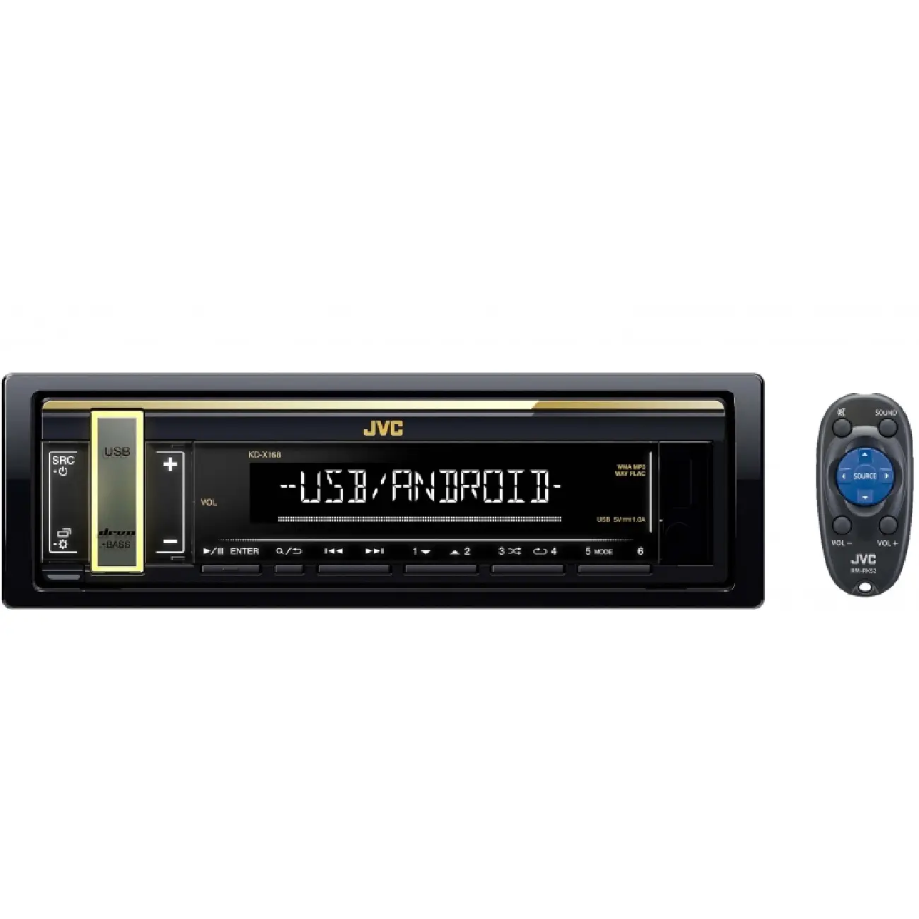 Автомагнитола JVC KD-X168M