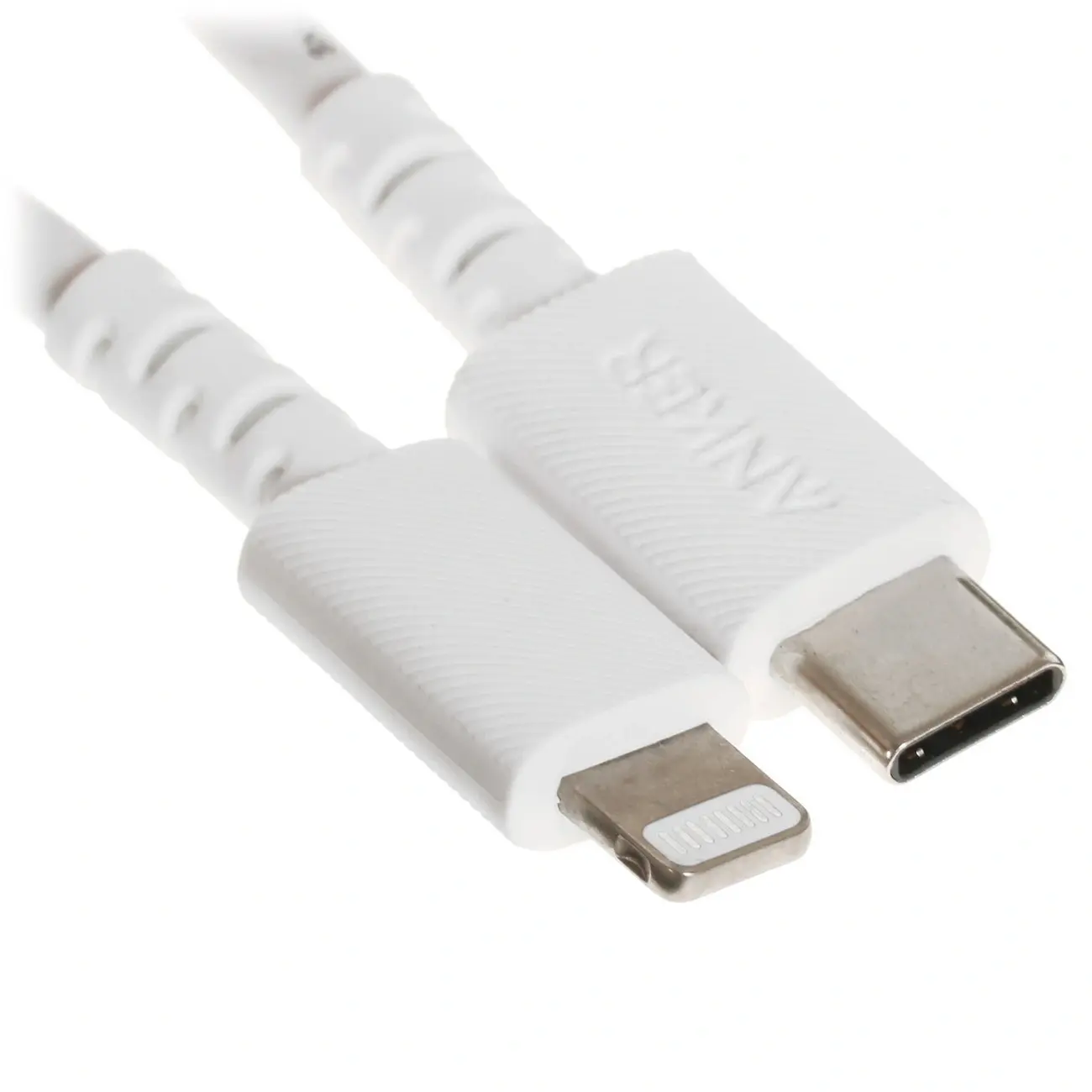 Кабель Anker 322 USB-C to Lightning Cable (3ft Braided) White
