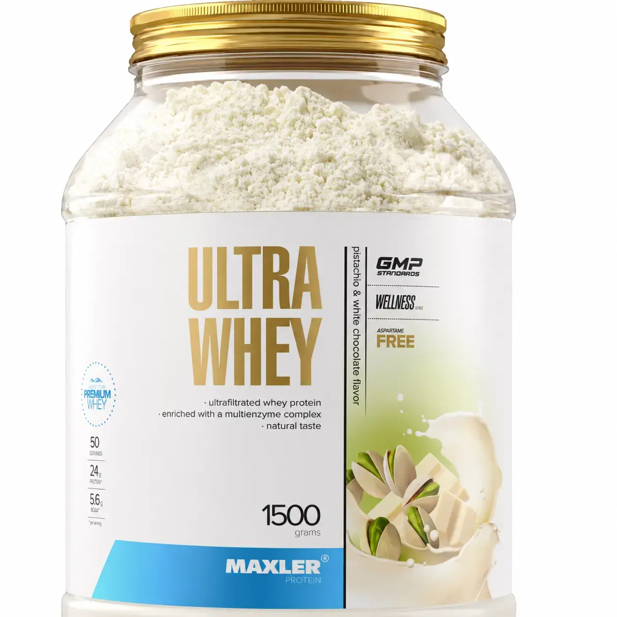 Zardobli protein Ultra Whey Maxler (Pistache & White Chocolate) 1500 g