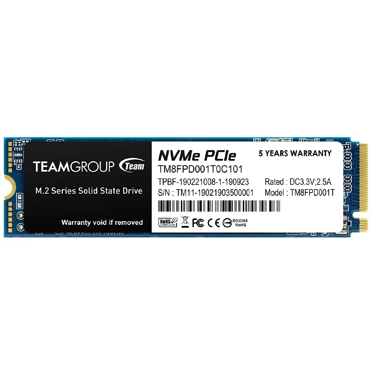 SSD xotirasi Teamgroup 1TB SATA III