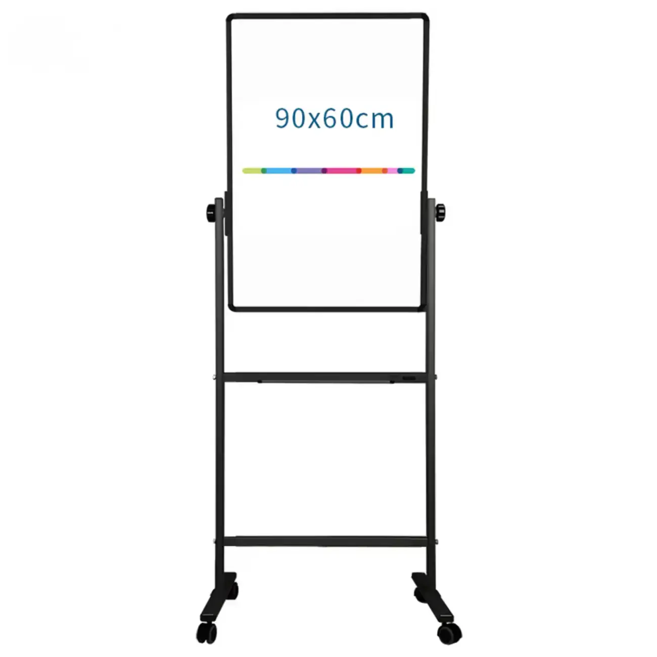Доска белая Deli 7881, с подстав на колесах 60*90