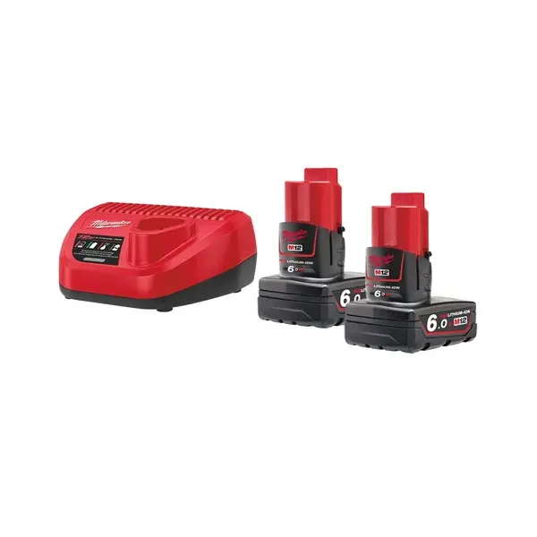 Комплект аккумулятор и зарядное устройство MILWAUKEE M12 NRG-602 4933451903