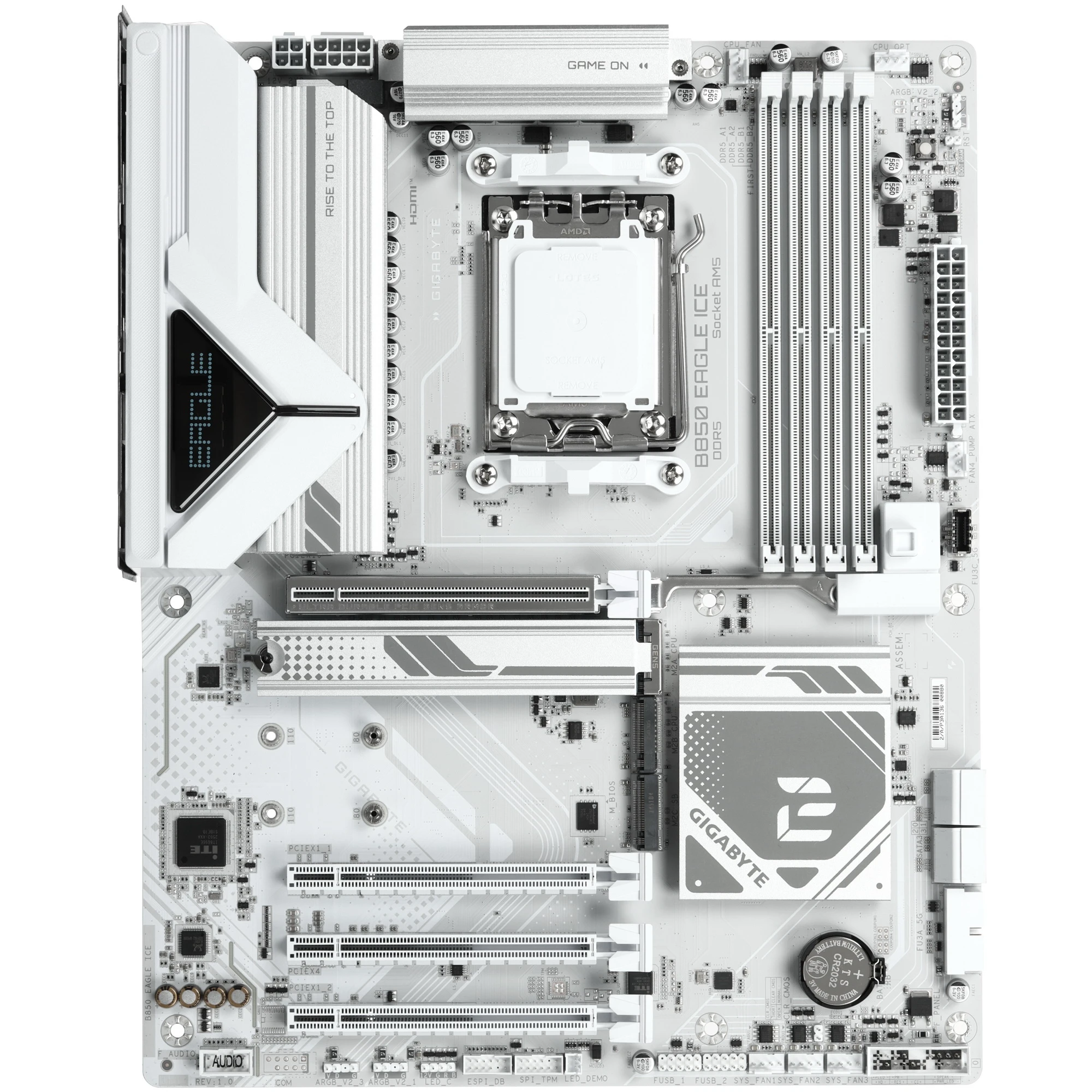 Материнская плата Gigabyte AMD AM5 B850 EAGLE ICE DDR5