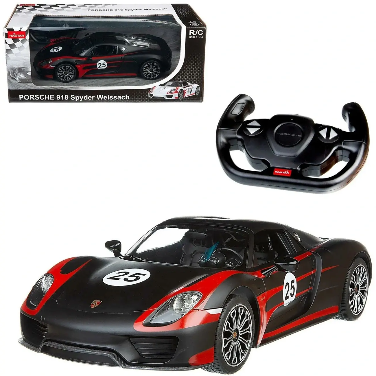 Bolalar avtomobili R/C 1:14 Porsche 918 Spyder Perform