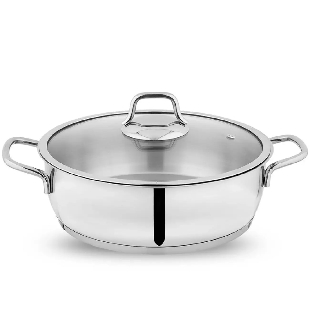 Кастрюля Schafer Held Shallow Pot 30 cm Inox