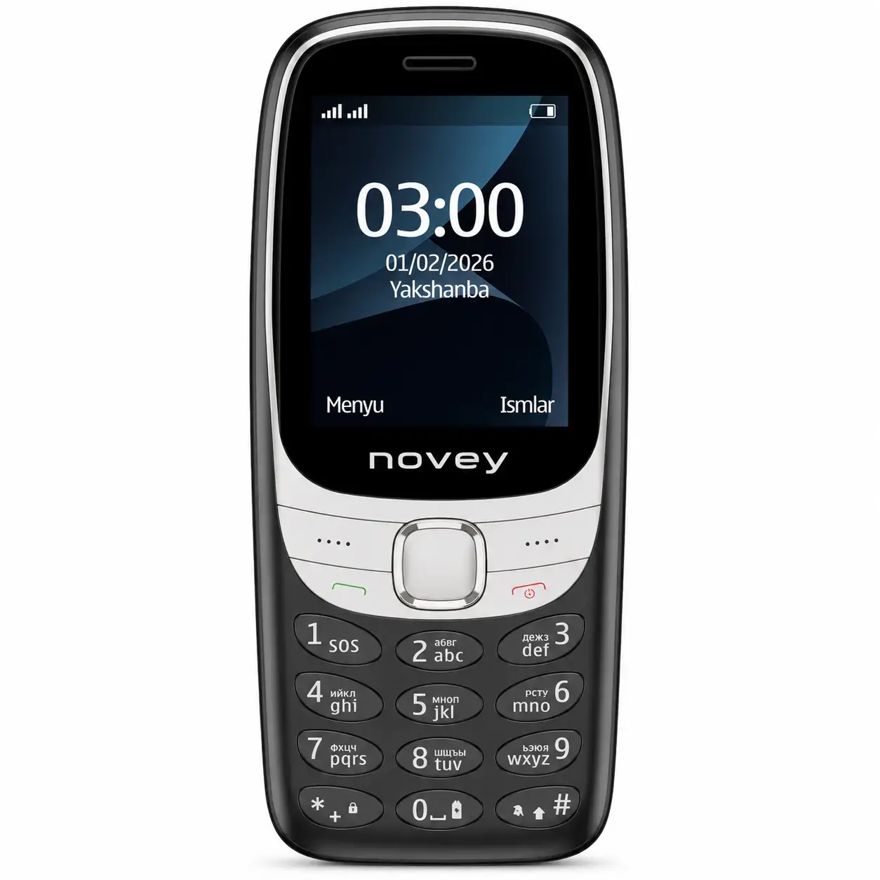 Mobil telefon Novey N300 BLACK