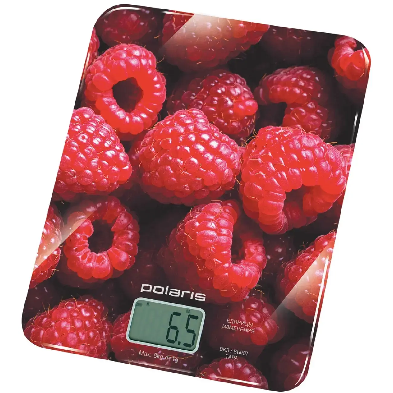 Весы кухонные Polaris PKS 0832DG Raspberry