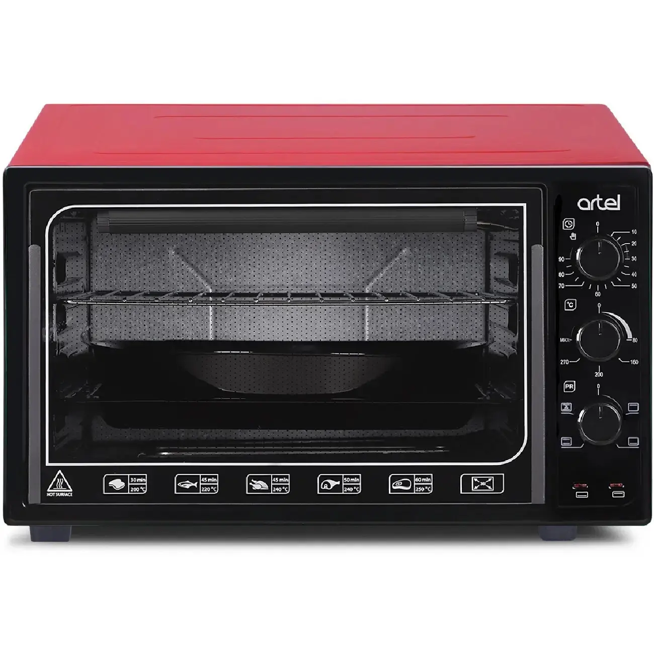 Мини-печь Artel MD 3618 L Red