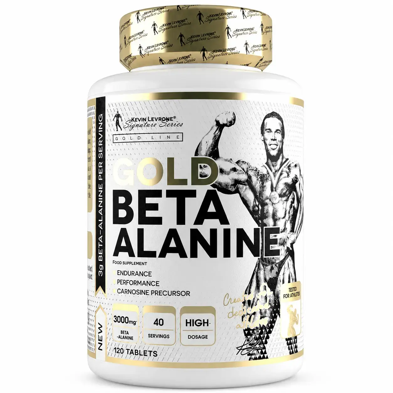 BQ Kevin Levrone Gold Beta-Alanine, 120 Tablets