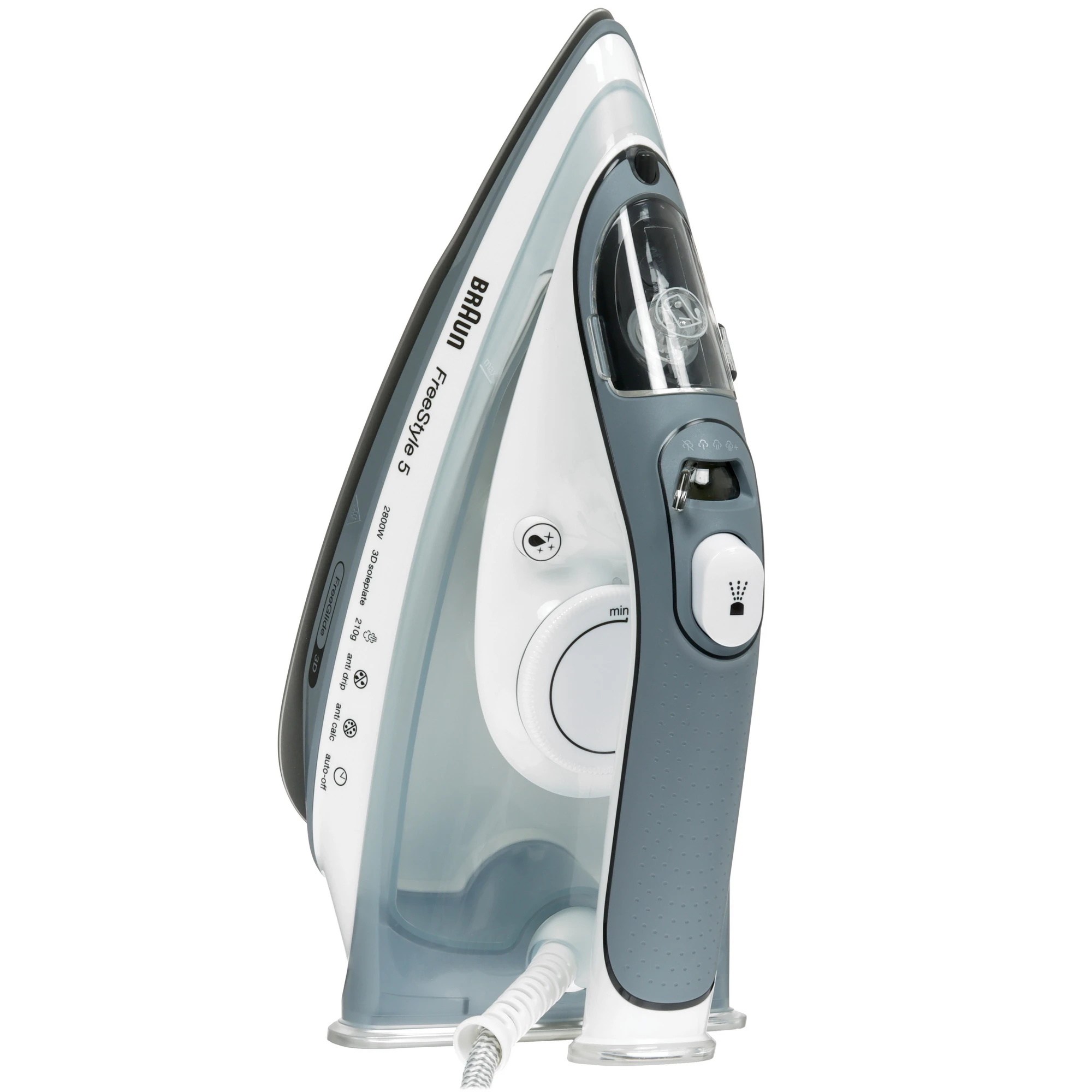Утюг Braun  EloxalPlus FreeGlide 3D SI5078GY