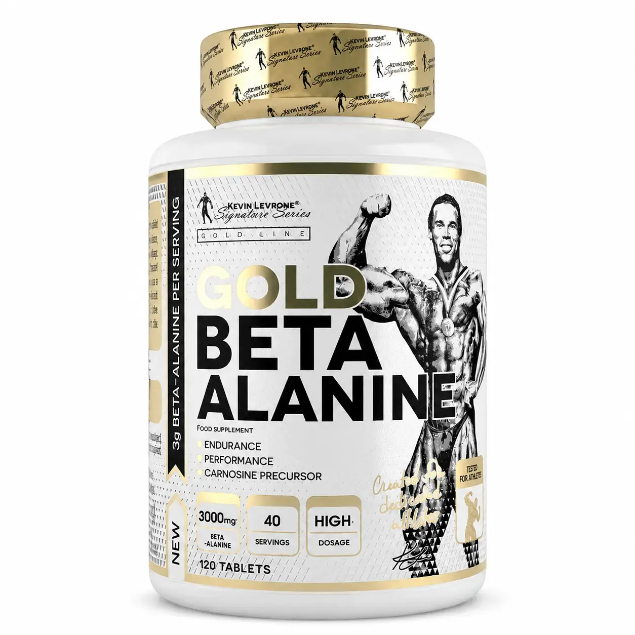 BQ Kevin Levrone Gold Beta-Alanine, 120 Tablets