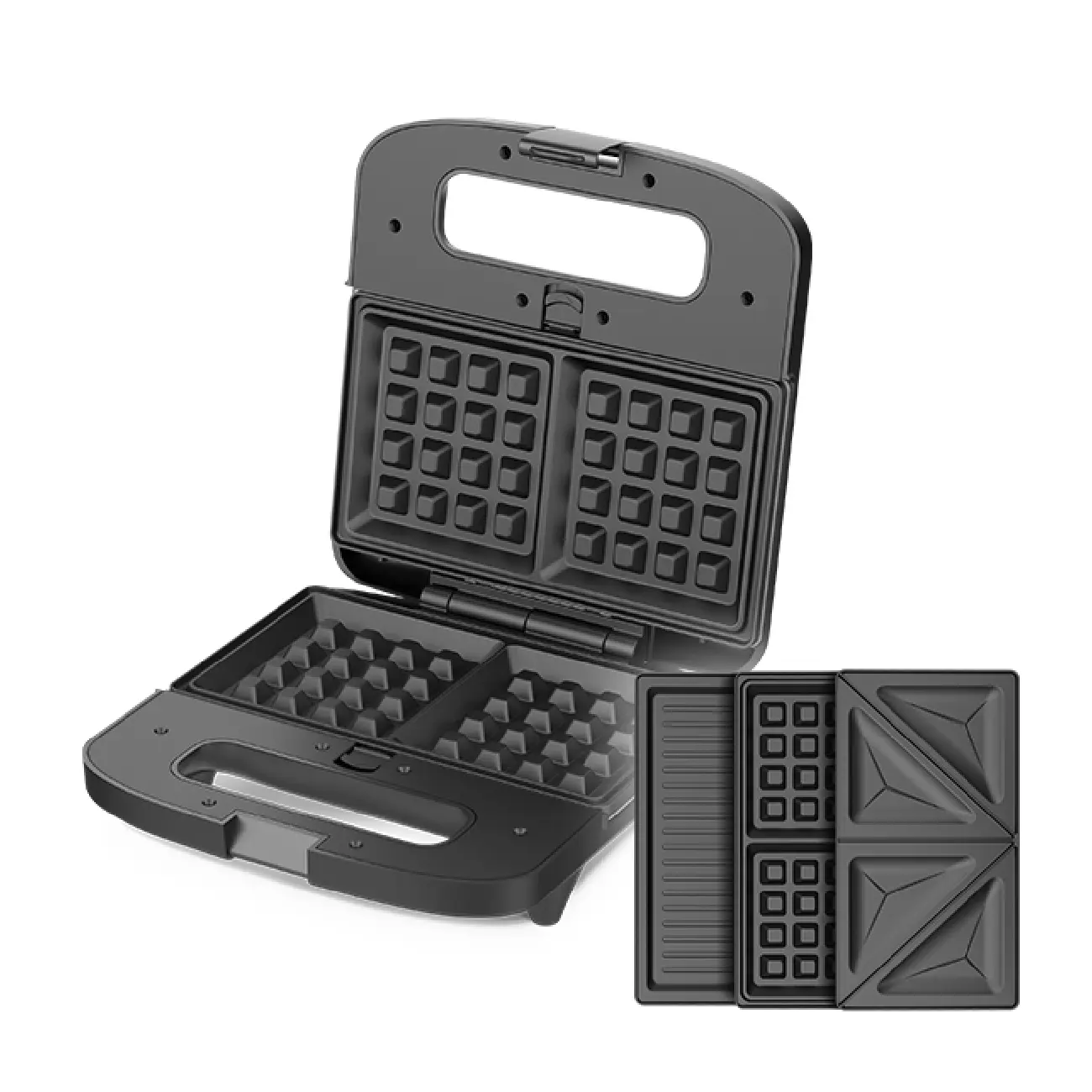 Прибор для выпечки BQ ST2000 Black 3 in 1