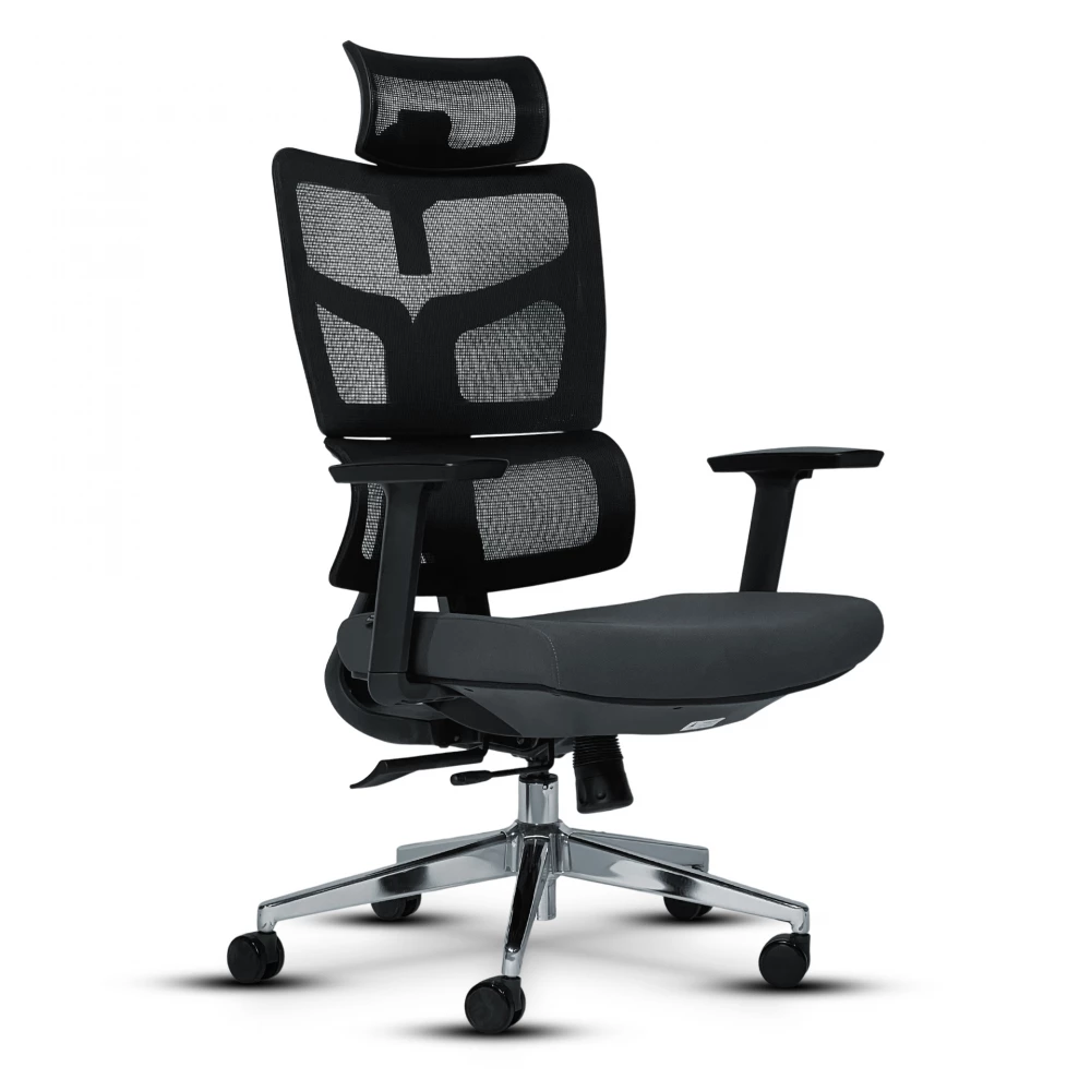 Офисное кресло ERGO Hudson HB Black