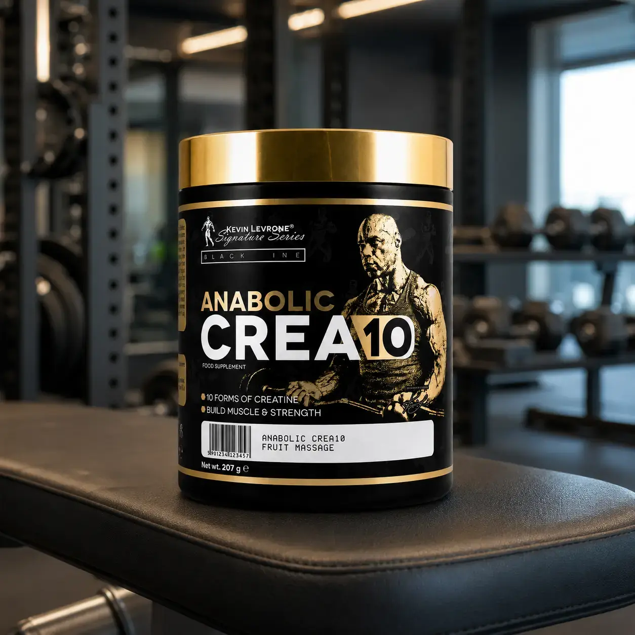 Kreatin Anabolic Crea10 Levrone (Fruit Massage) 207 g (30 Srv)