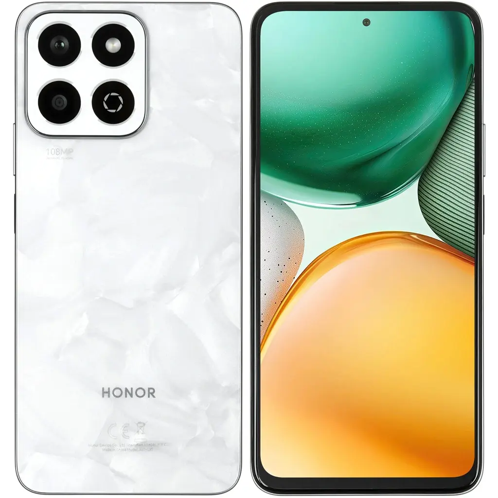 Смартфон HONOR X7C (8/256) Moonlight White  