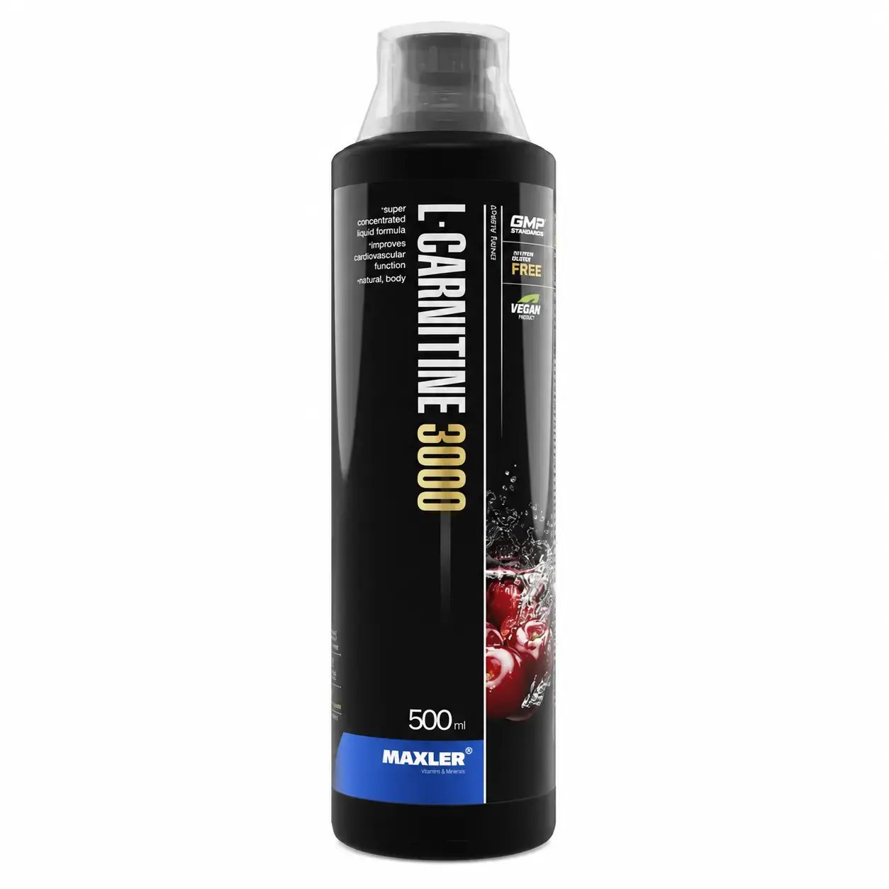 BQ Maxler L-Carnitine 3000, Cherry, 500 ml
