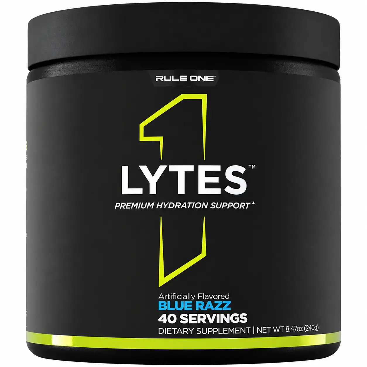 BQ Rule 1 Lytes, Blue Razz, 240 g