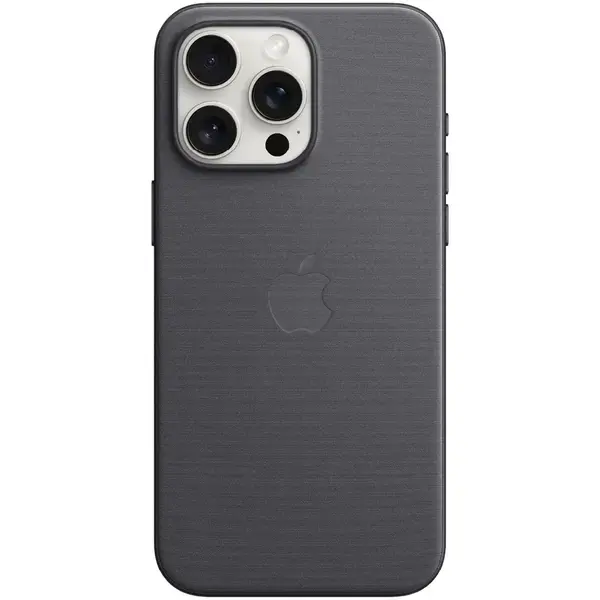Чехол FineWoven для iPhone 15 Pro с защитой MagSafe Black