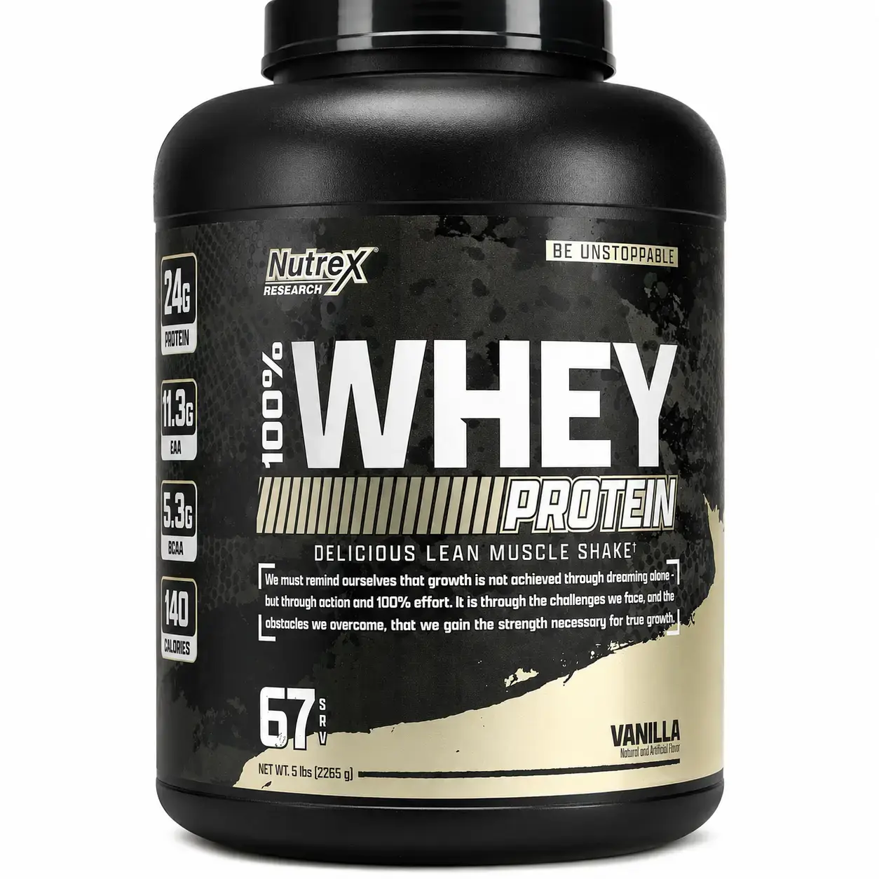 Zardobli protein Nutrex 100% Whey Protein Vanilla, 2265 g (5 lb)