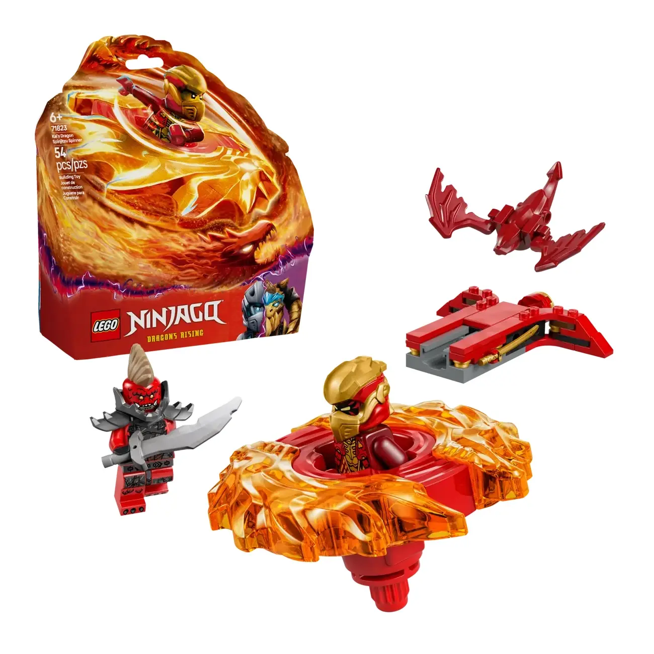 Конструктор LEGO Ninjago “Драконовый спиннер Кая” 71823