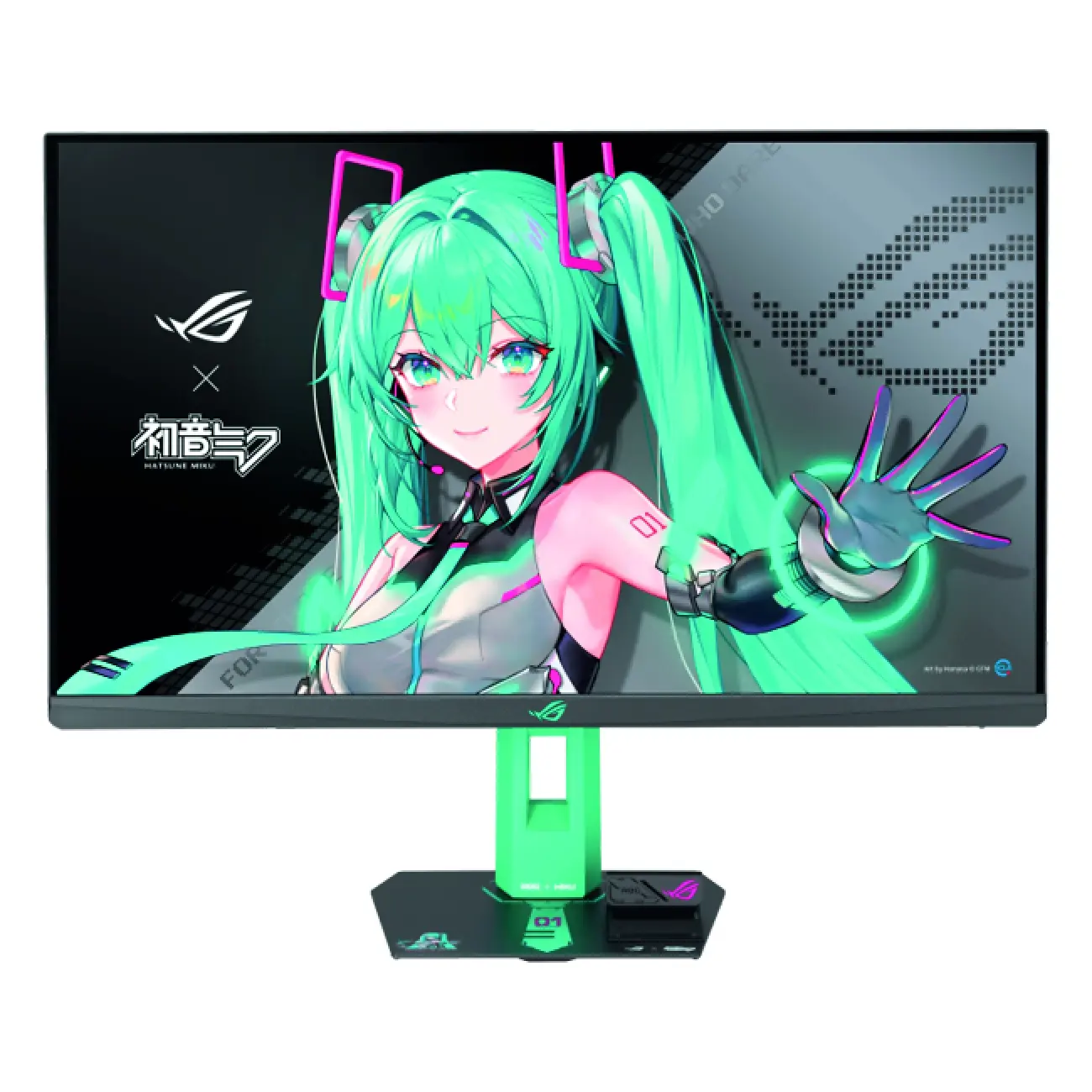 Монитор ASUS - 27” ROG Strix XG27ACMEG-G Hatsune Miku Edition