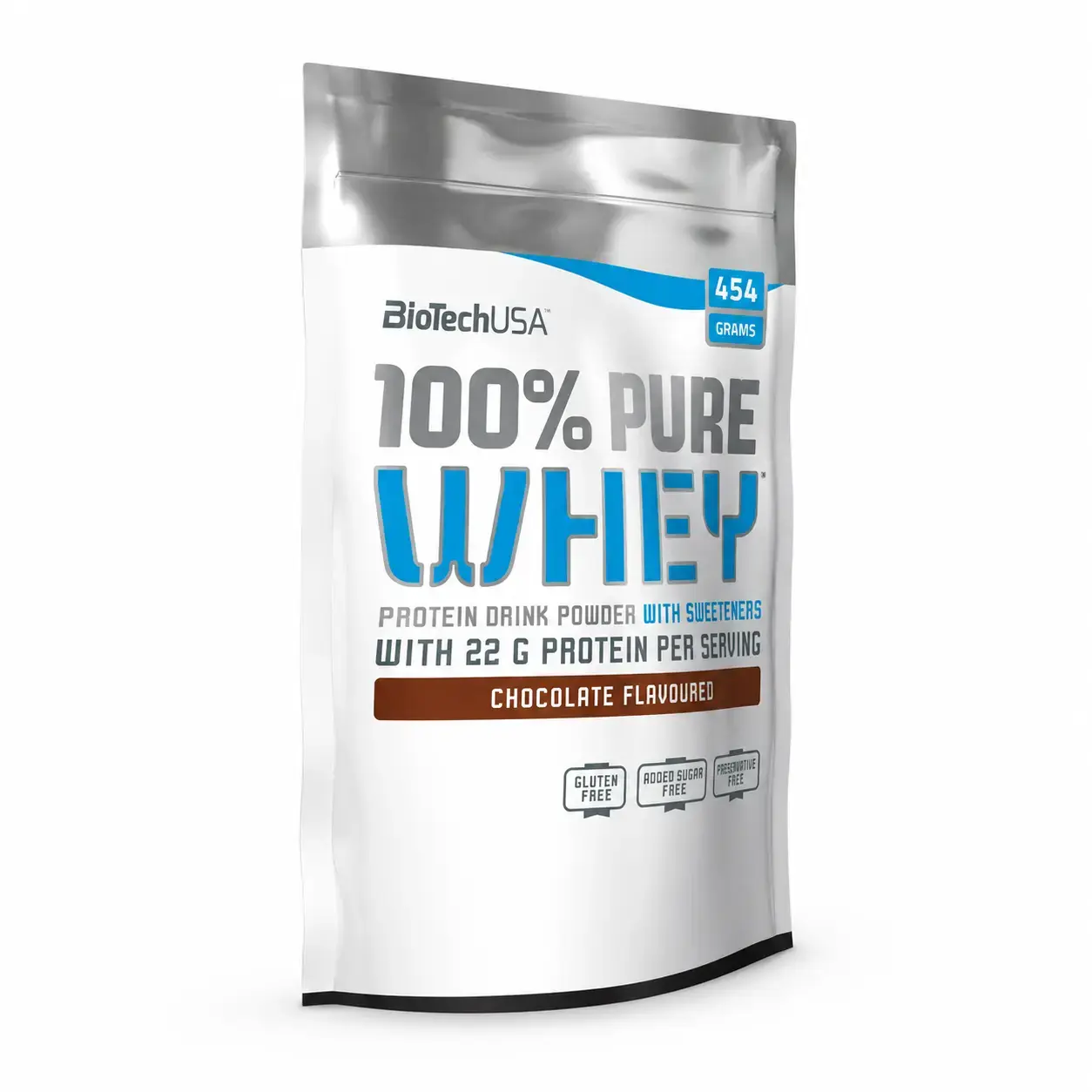BQ BioTechUSA 100% Pure Whey Chocolate 454 g