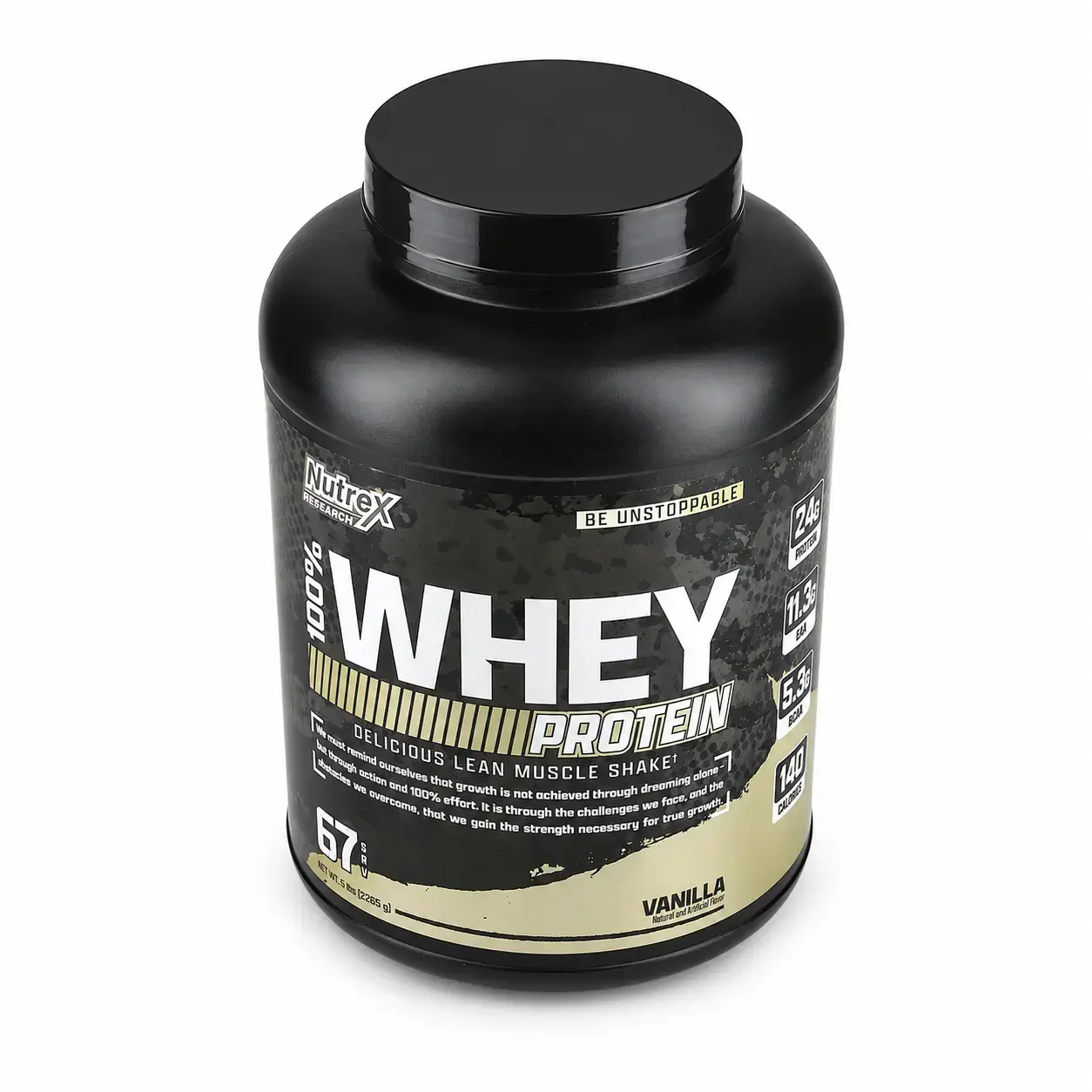 Zardobli protein Nutrex 100% Whey Protein Vanilla, 2265 g (5 lb)