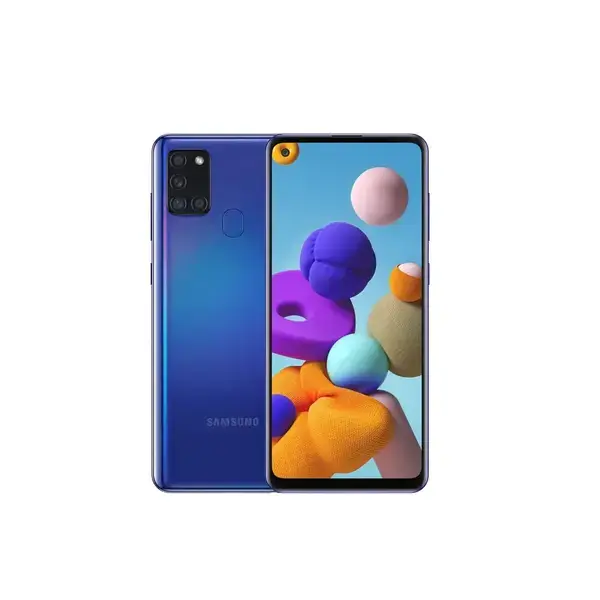 Смартфон Samsung Galaxy A21s 32 GB Blue в Ташкенте | цены и отзывы ⚡