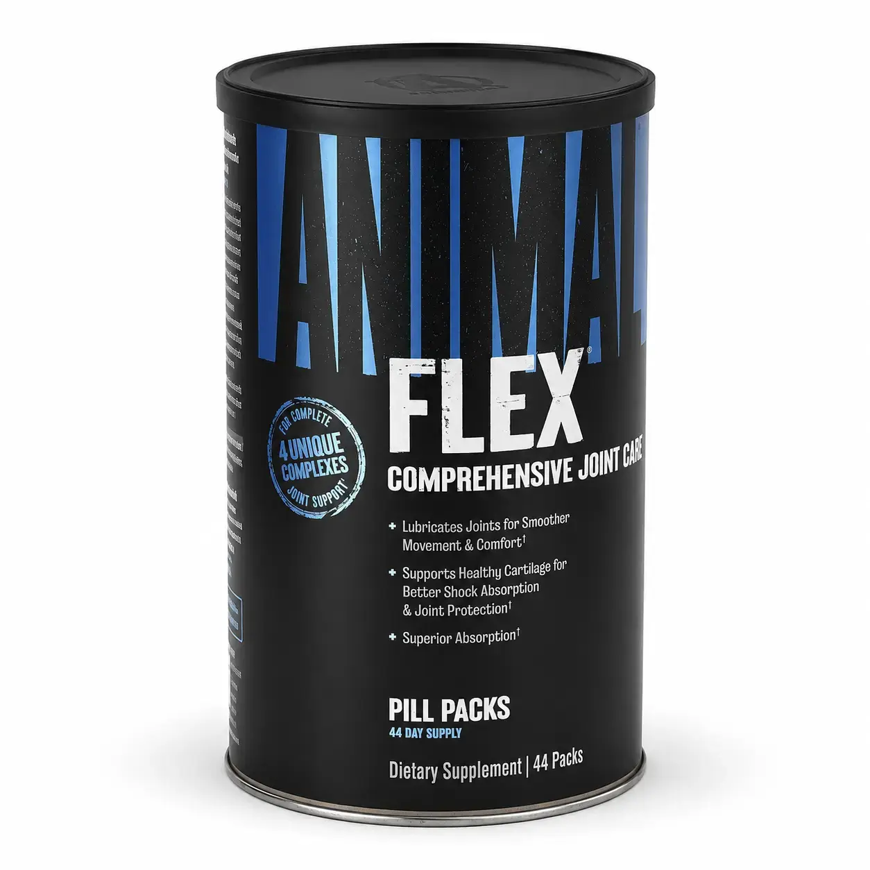 Bo‘g‘imlar va boylamlar uchun kompleks Animal Flex Pill Packs 44 Packs