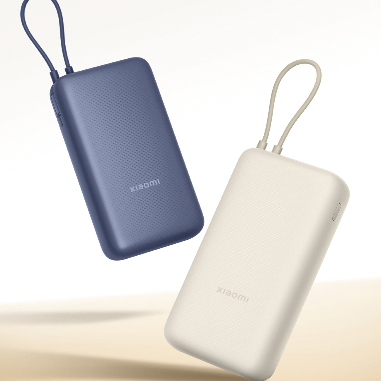 Портативный аккумулятор Xiaomi 33W Power Bank 20000mAh Integrated Cable Blue GL