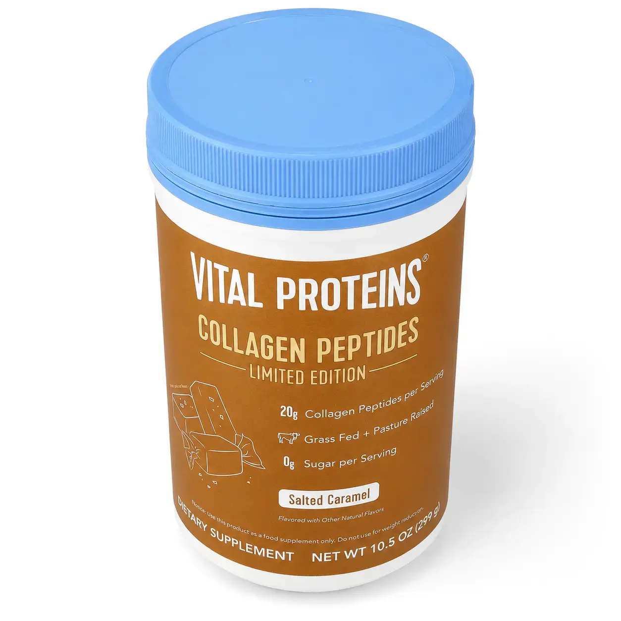 Kollagen peptidlari Collagen Peptides Vital Proteins (Salted Caramel) 299 g