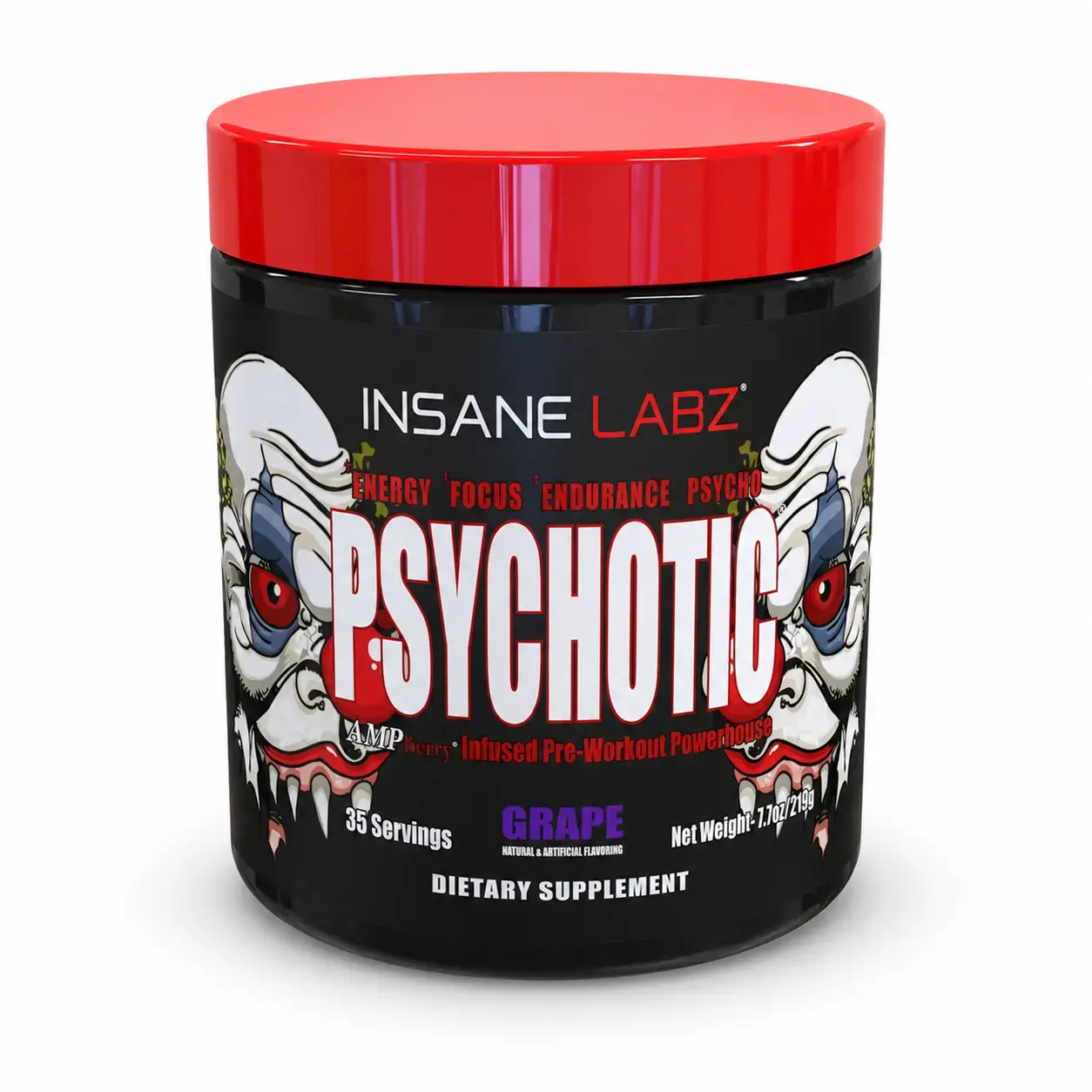 BQ Insane Labz Psychotic Red 376 g Grape
